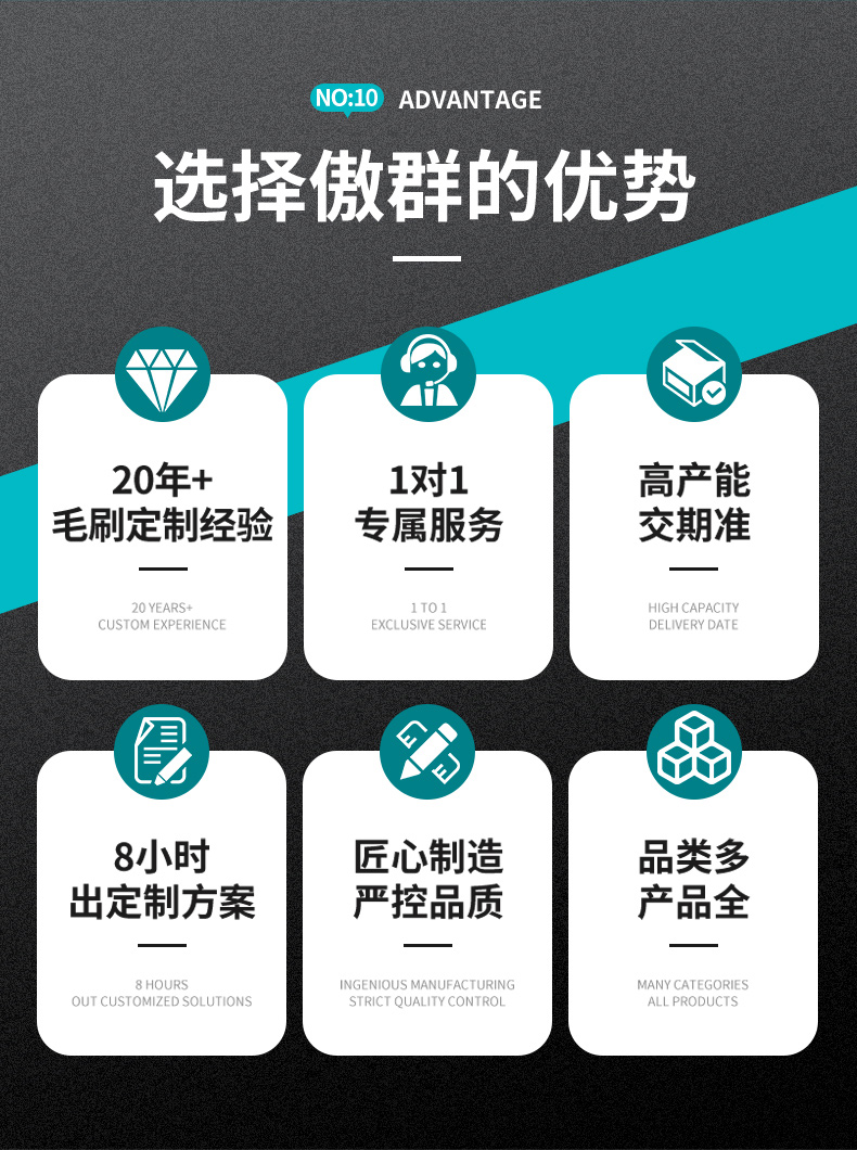 工業鋼絲牙刷定制05