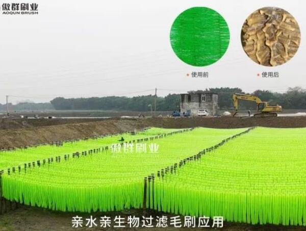 親生物親水過濾毛刷